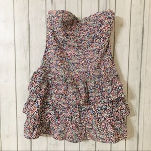 EXPRESS Strapless Dress Size: Small